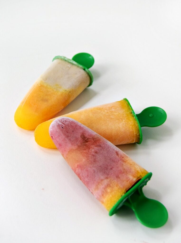 how to make fruit ice pops