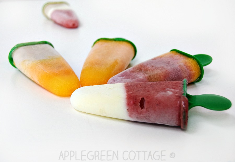 how to make fruit ice pops