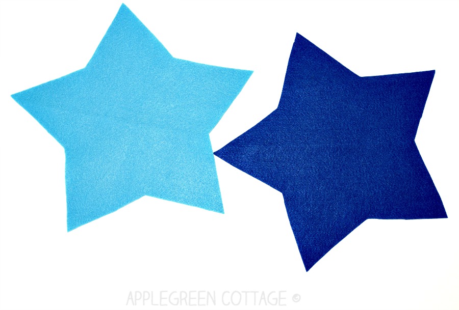 star sewing pieces