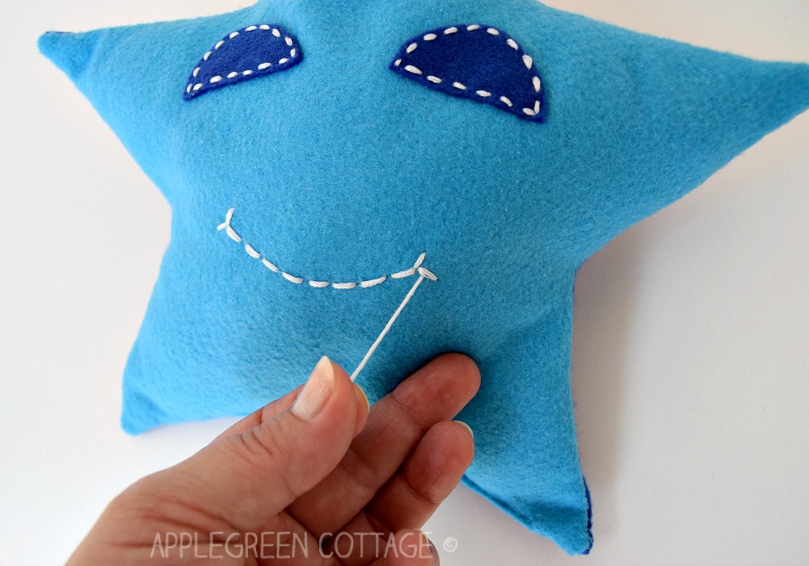 DIY Felt Toy Sewing Tutorial: How to Make a Cute Plush Star, - Inspire  Uplift