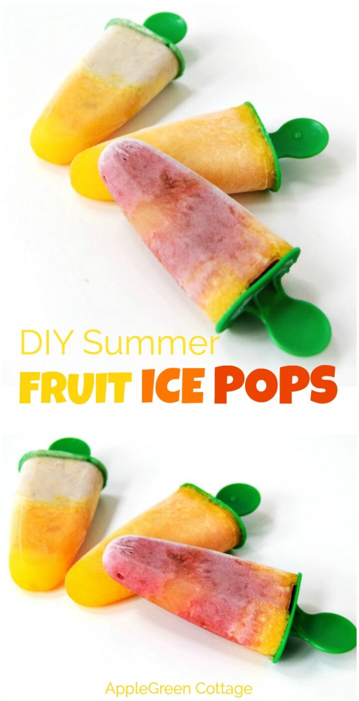 How To Make Fruit Ice Pops This Summer