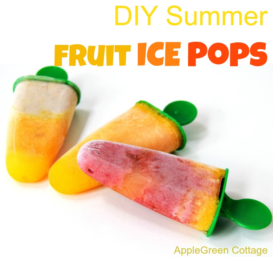 fruit ice pops recipes