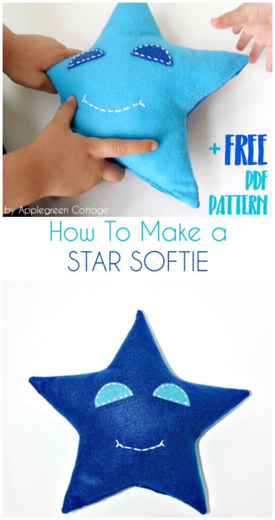 star pillow pattern