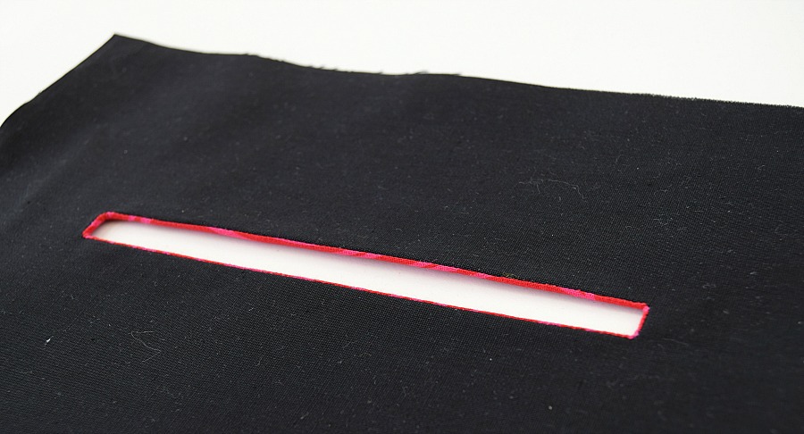 welt zipper pocket tutorial