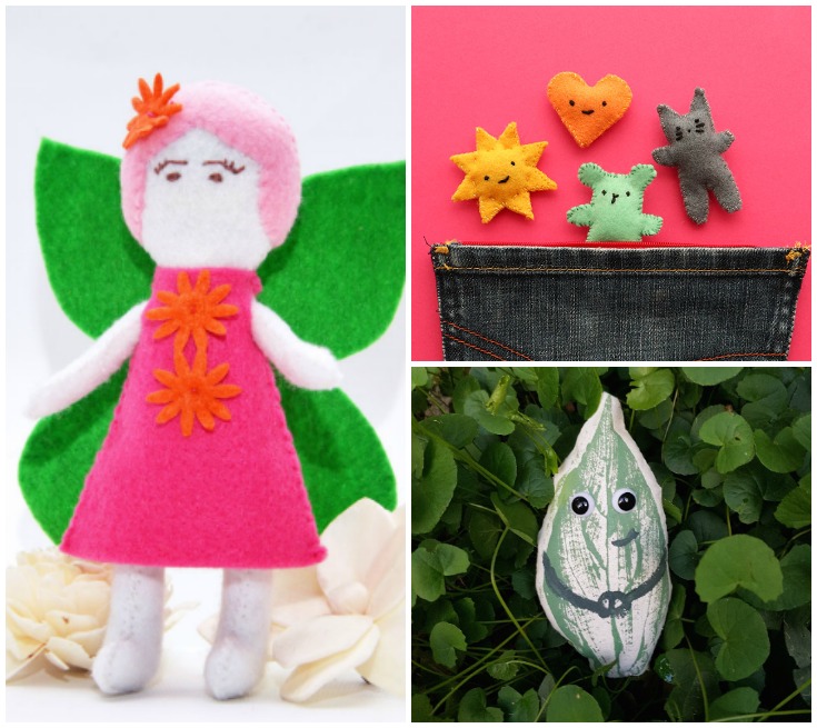 More than 20 free and new softie sewing tutorials and free patterns, part of the Sew A Softie initiative. Check them out!