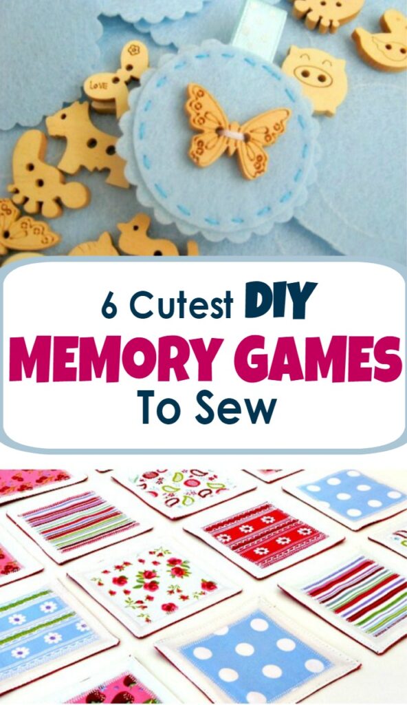 list of best diy memory games to sew