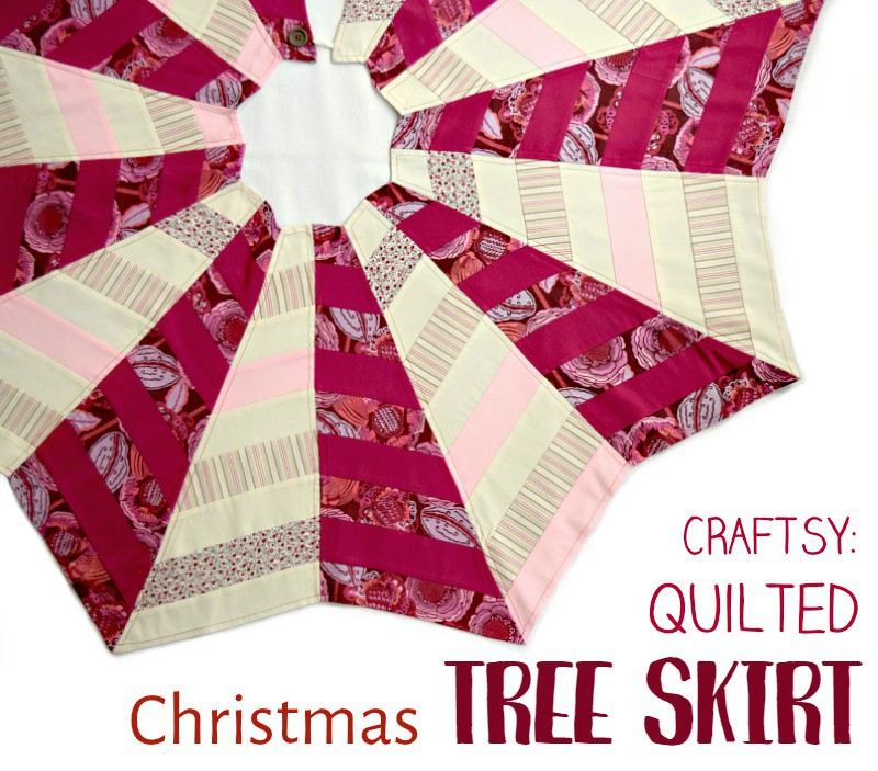 quilted christmas tree skirt pattern