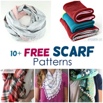 free scarf sewing patterns