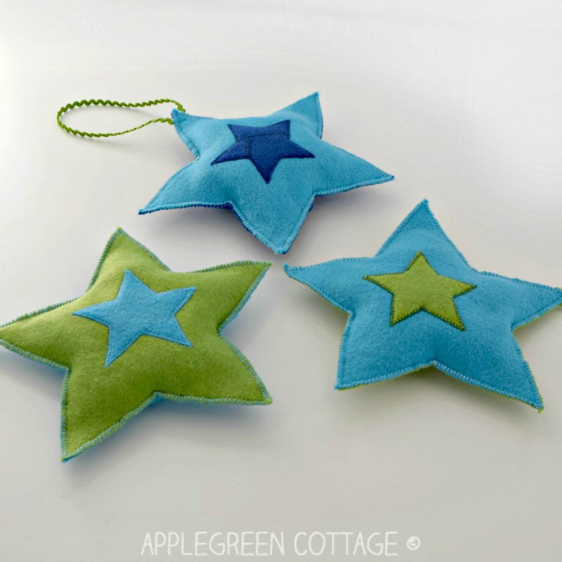 Felt Stars Free Pattern