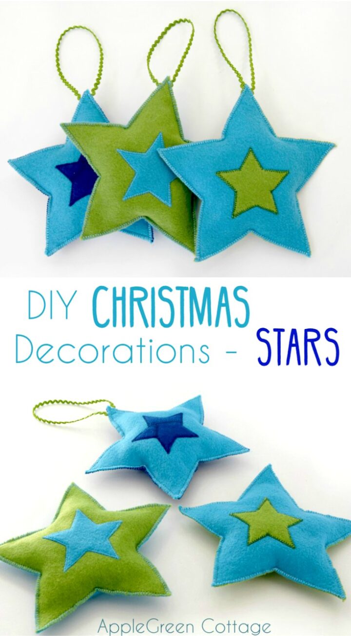 How to Make Easy DIY Star Ornaments