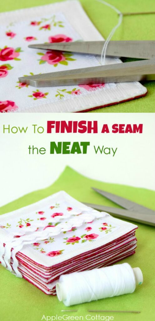 how to finish sewing