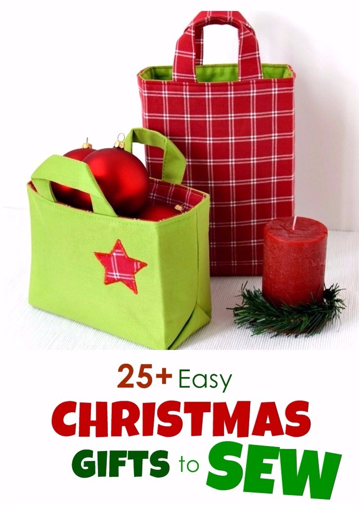 Easy Christmas gifts to sew