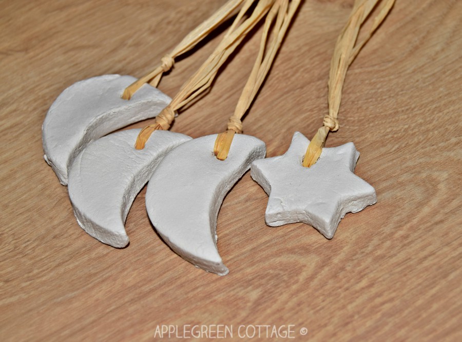 Air Dry Clay Christmas ornaments