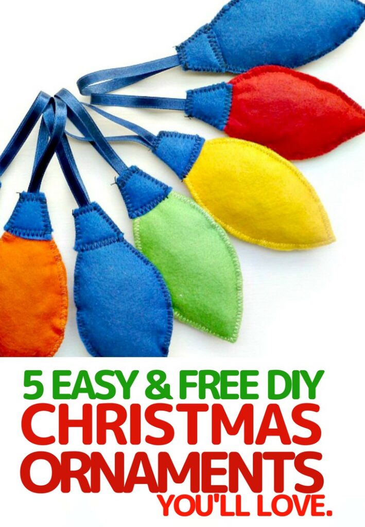 easy christmas tree ornaments 