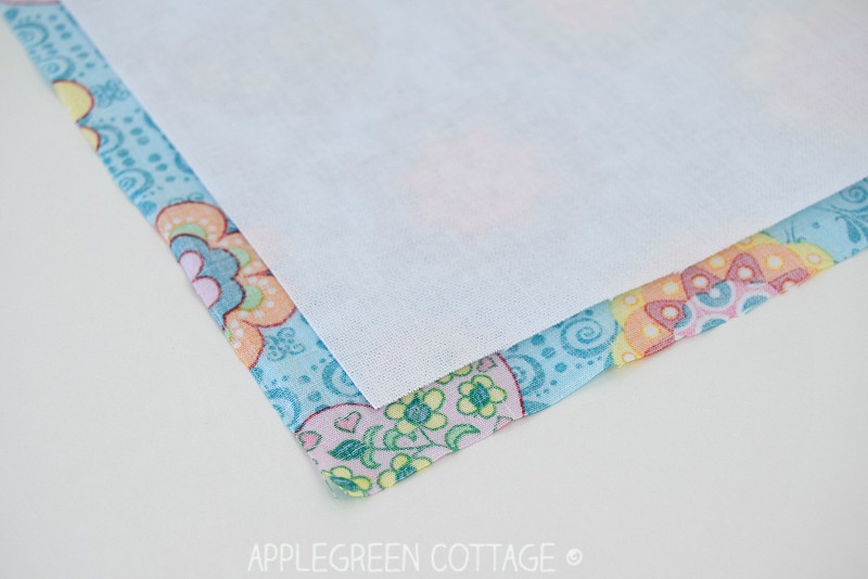 Beginner sewing tips at AppleGreen Cottage.