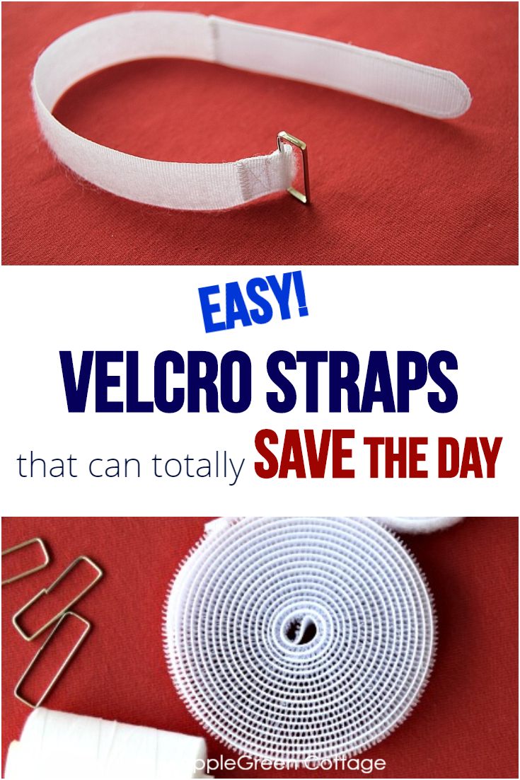 The Easiest Diy Velcro Straps You'll Ever Make! - AppleGreen Cottage