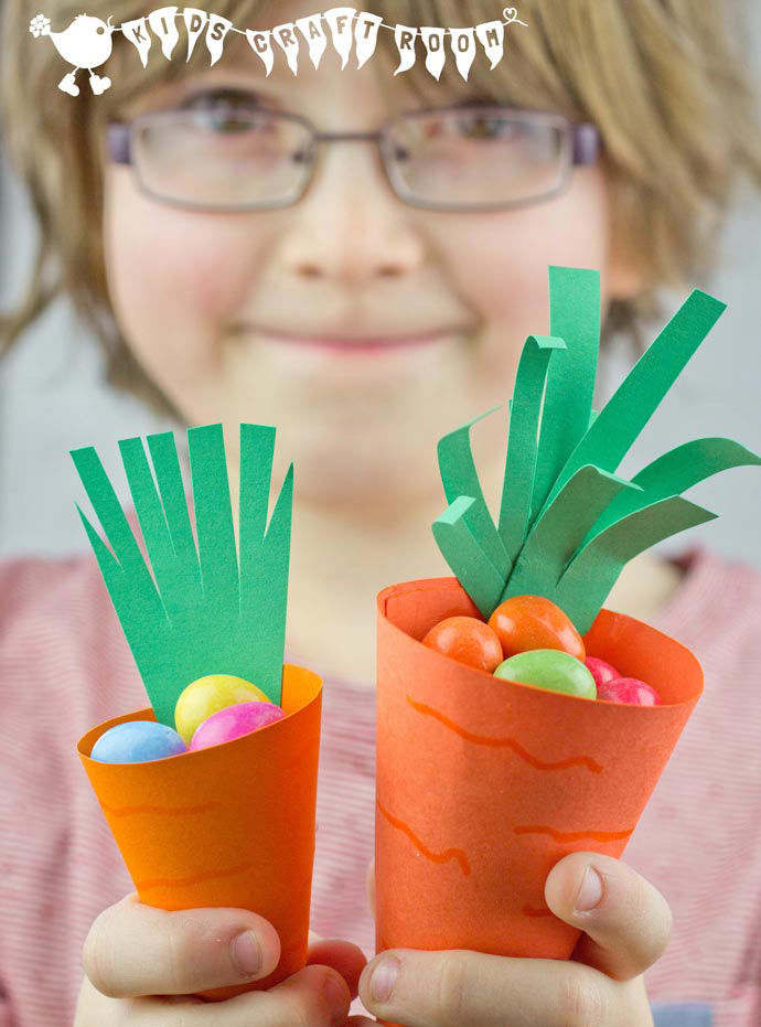 carrot basket craft