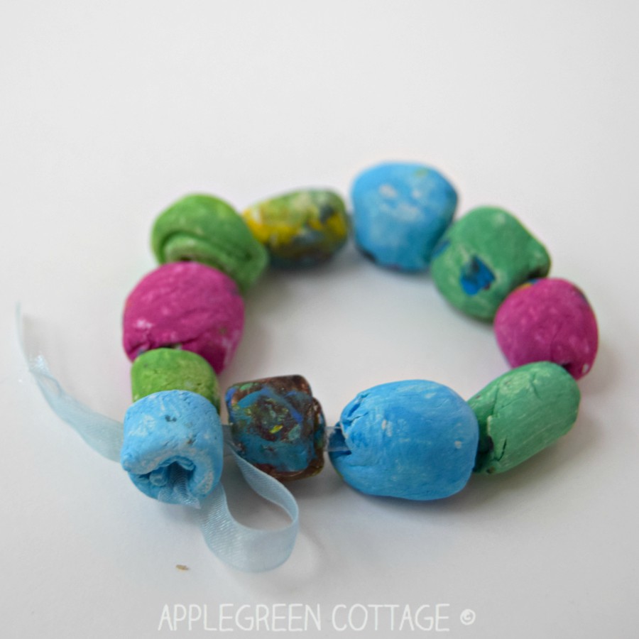 Easy Diy Bracelets To Make - Mother's Day Diy - AppleGreen Cottage