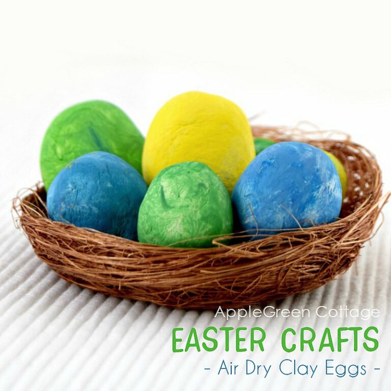Air Dry Clay Crafts To Try Out This Easter AppleGreen Cottage
