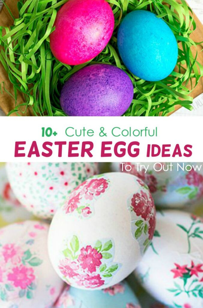 easter egg decorating ideas