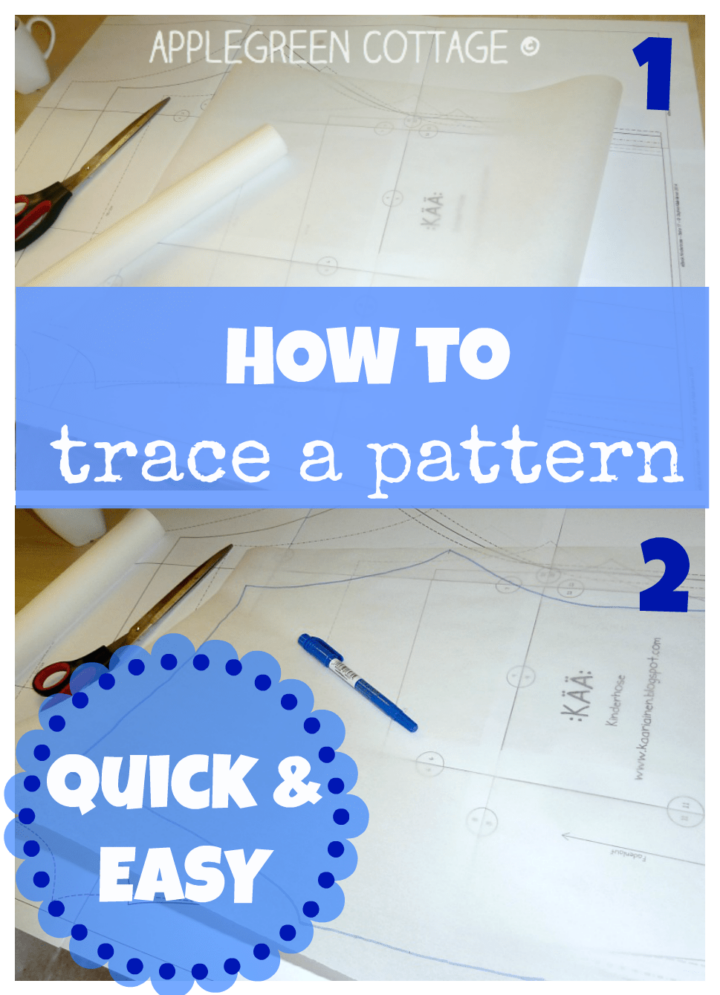 How To Trace A Sewing Pattern From A Template - 6 Smart Ways To Do that