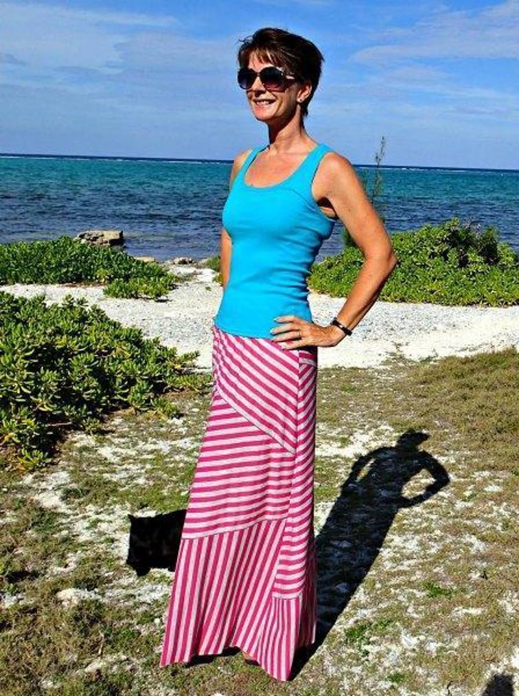 free summer maxi skirt pattern