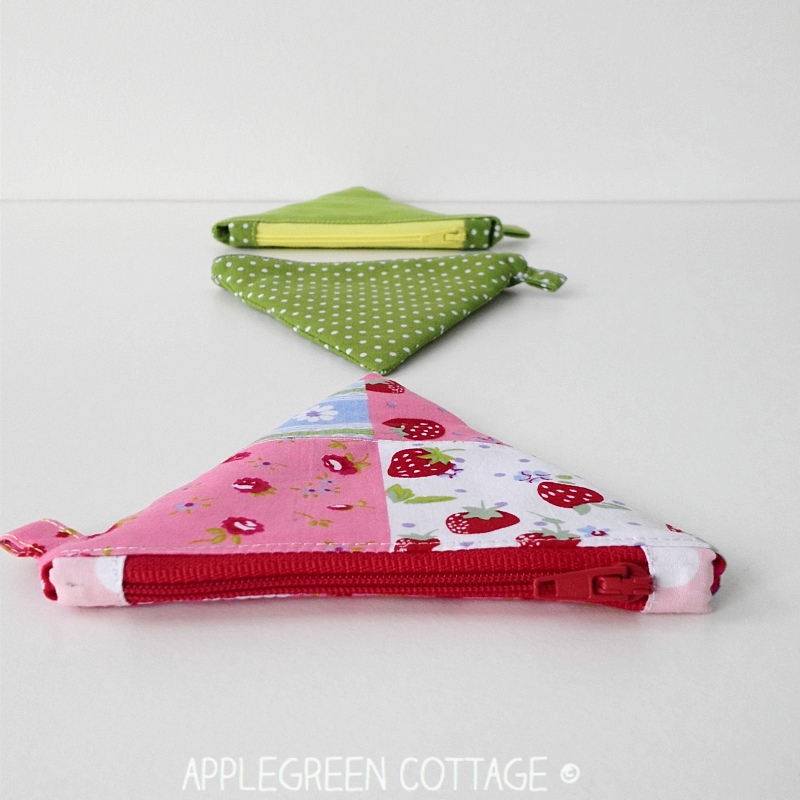 How To Make A Diy Key Pouch From a Coin Purse - AppleGreen Cottage