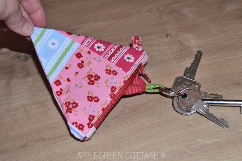 diy key pouch