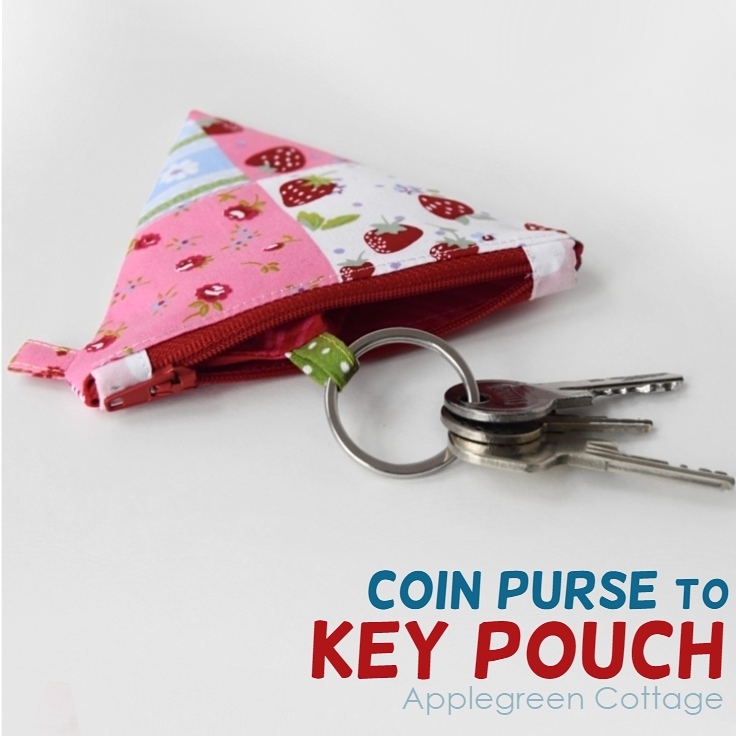 How to turn any coin purse into a key pouch