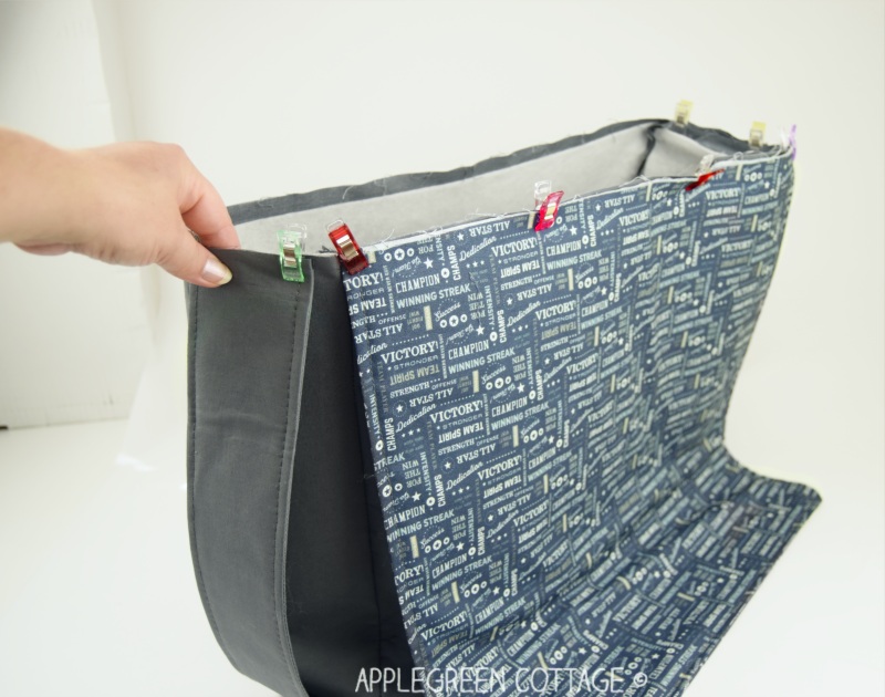 how to sew a messenger bag