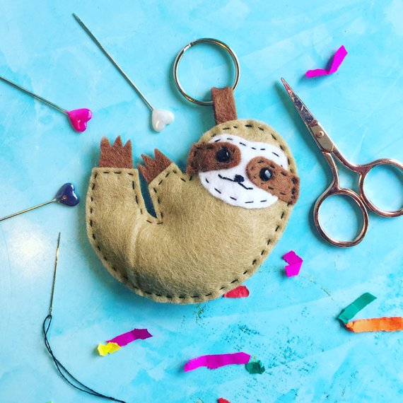 Sloth sewing pattern