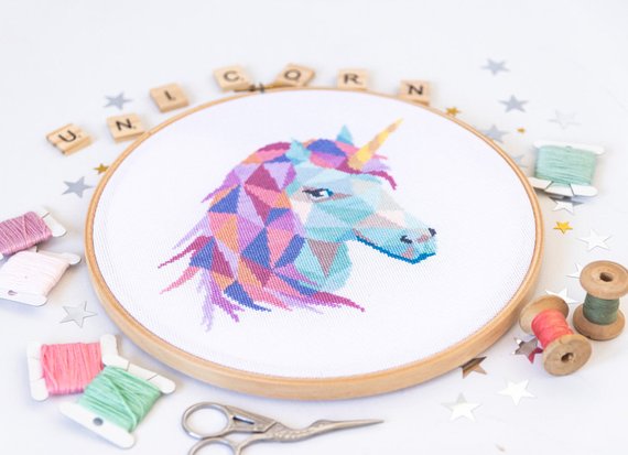 unicorn crafts diy pattern