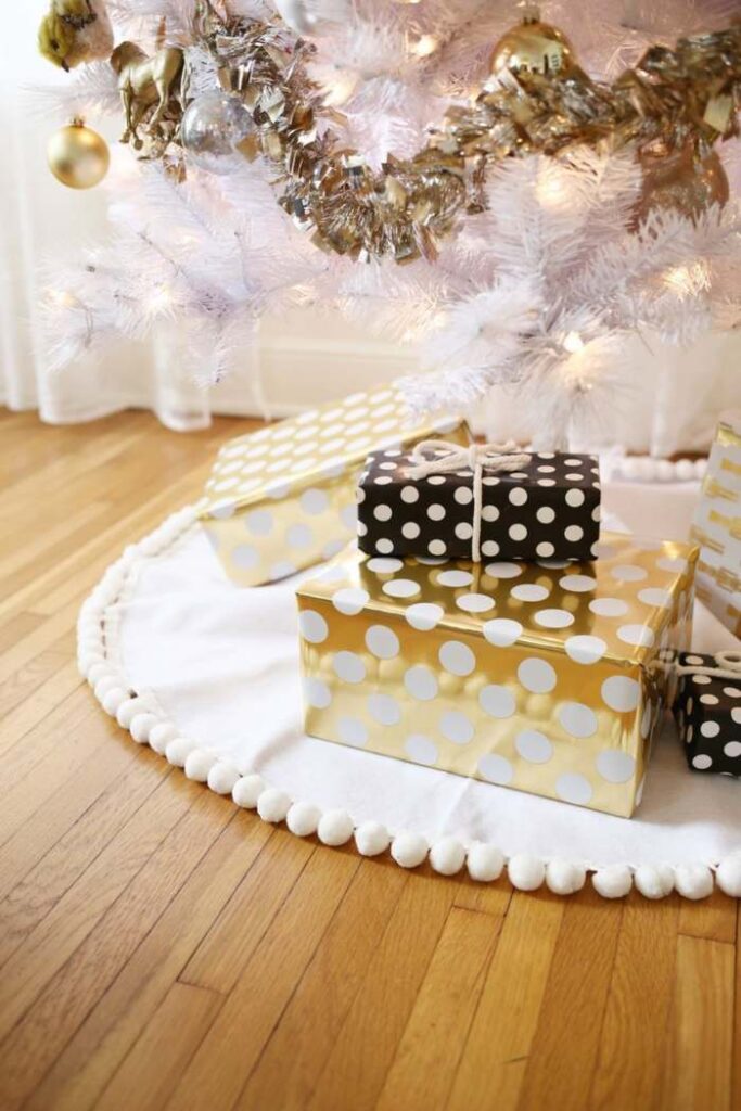 tree skirt diy