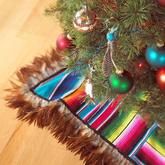 Christmas tree skirt diy