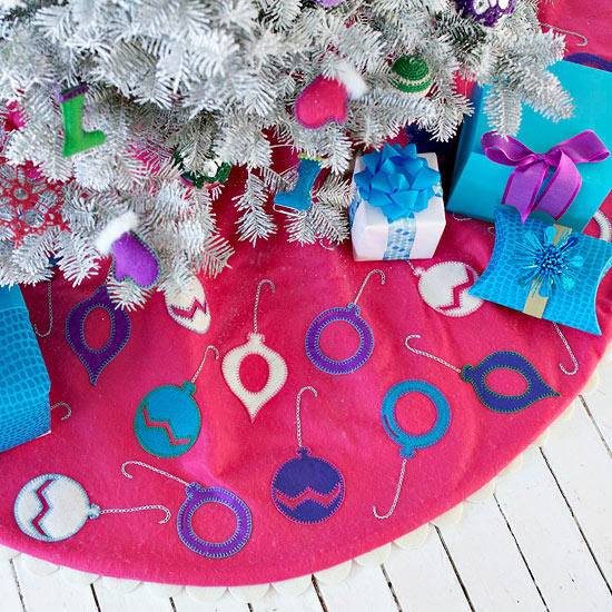 free pattern for Christmas tree skirt