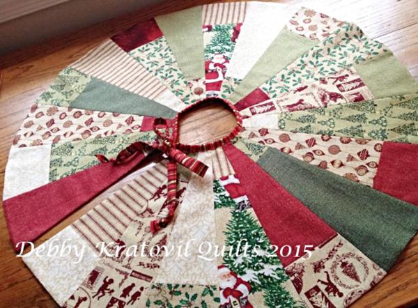 Christmas tree skirt free pattern