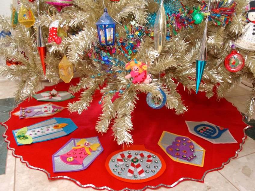 tree skirt diy