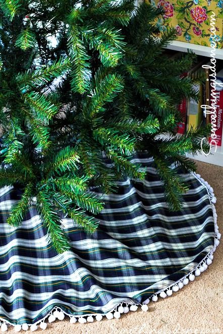 Christmas tree skirt free pattern