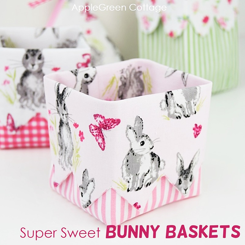 diy easter baskets and pattern bundle