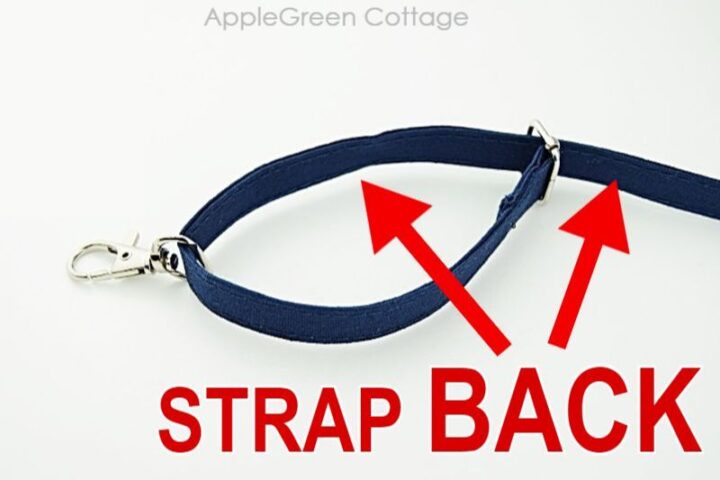 How To Make An Adjustable Strap - For Any Bag! - AppleGreen Cottage