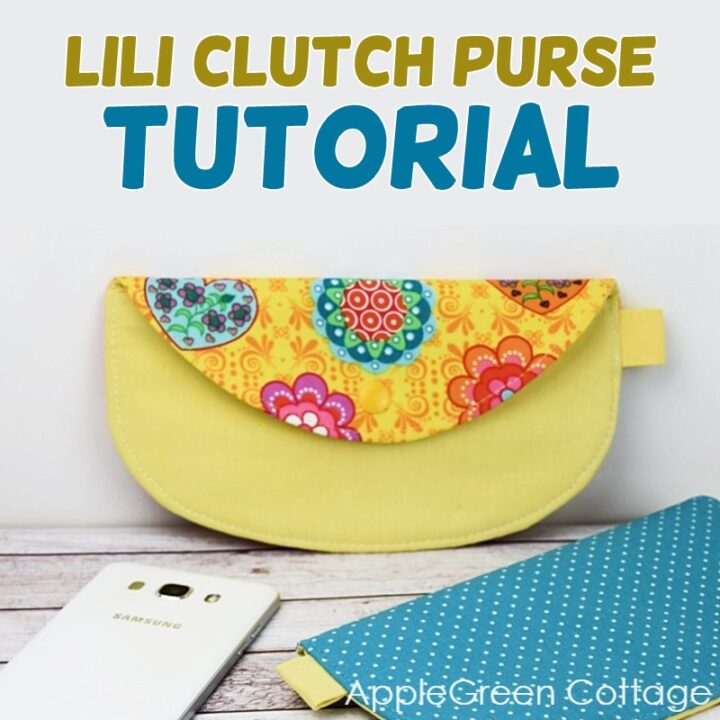 Clutch Purse Pattern Free Pattern AppleGreen Cottage