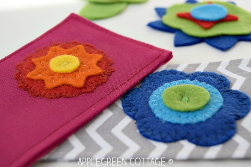 DIY Kids Sewing Flower for Spring