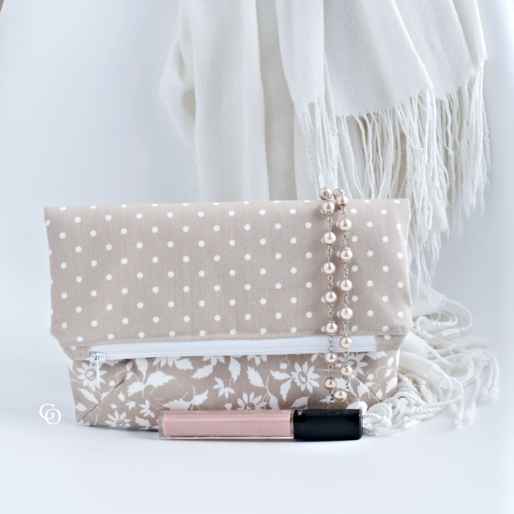 diy crossbody foldover purse for wedding