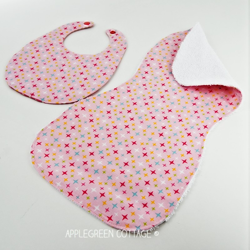 free burp cloth pattern