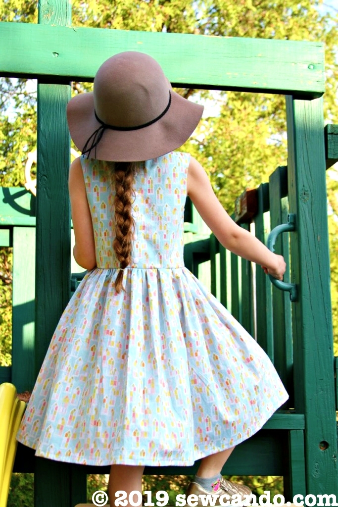 free girls dress pattern