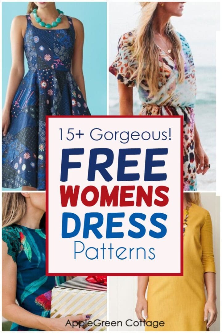 women’s dress patterns sewing