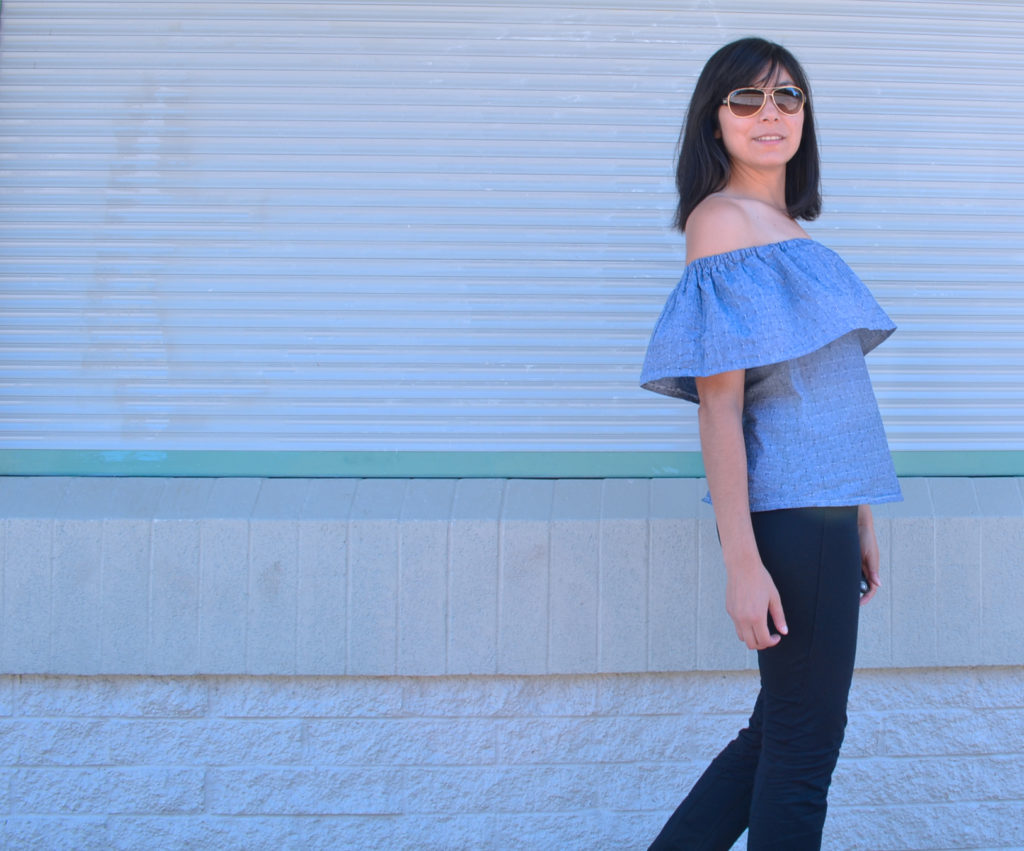 ​​Free sewing patterns for women's tops to sew this summer.