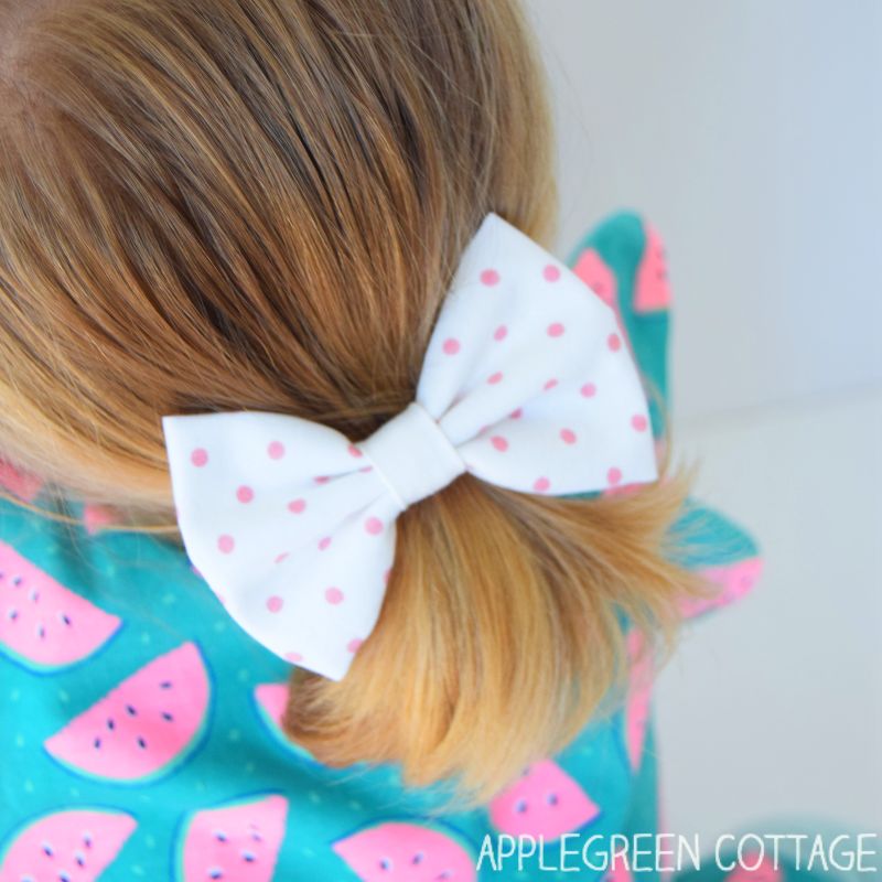 how to make bows for hair