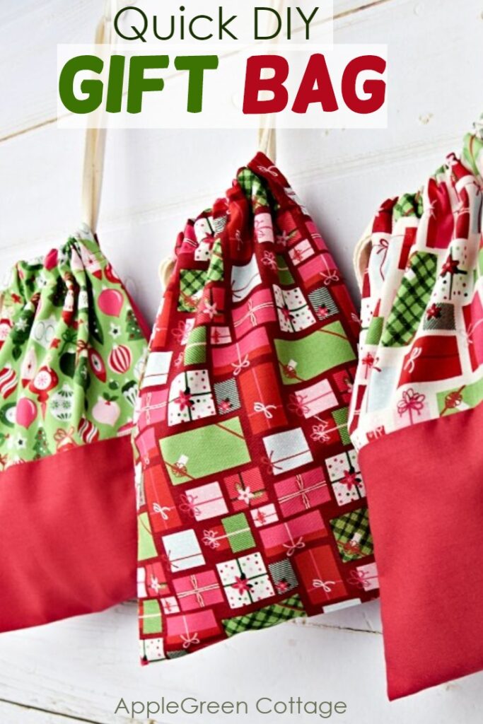 New Pattern: Give a Little Gift Bag | Cyndi Souder