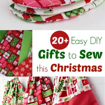 20+ Easy Diy Christmas Gifts To Sew  (This Christmas!)